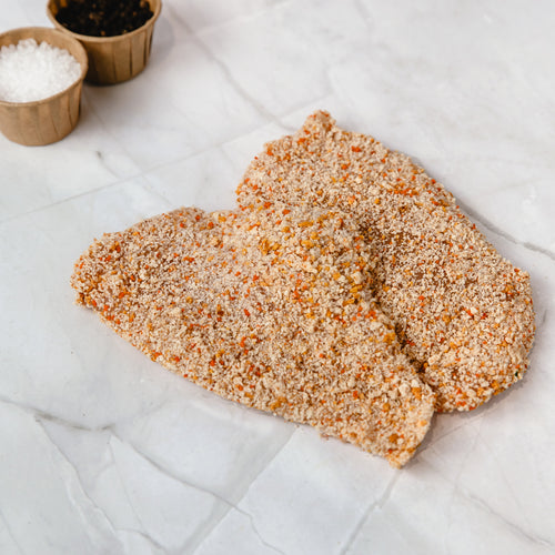 Kip Schnitzel, mals en ambachtelijk | halal vlees | Sardi Amsterdam